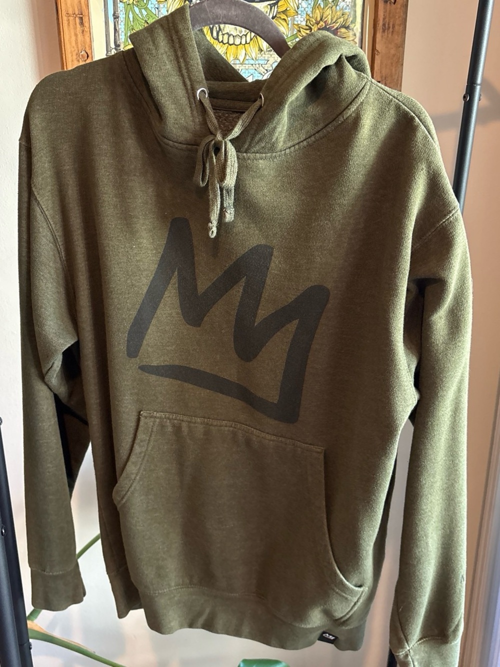 Green mammoth mountain hoodie